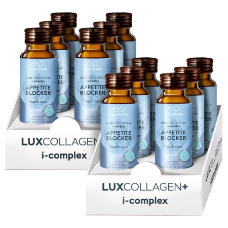 Морской коллаген с витаминным комплексом APPETITE BLOCKER LUXCOLLAGEN+ i-complex, 12 шт. 