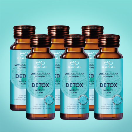 Коллаген морской DETOX для очищения организма LUXCOLLAGEN+ i-complex, ЛЮКСКОЛЛАГЕН ДЕТОКС, 6 шт. Коллаген морской DETOX для очищения организма LUXCOLLAGEN+ i-complex, ЛЮКСКОЛЛАГЕН ДЕТОКС, 6 шт.