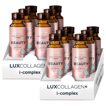 Морской коллаген с витаминным комплексом BEAUTY LUXCOLLAGEN+ i-complex,  12 шт.